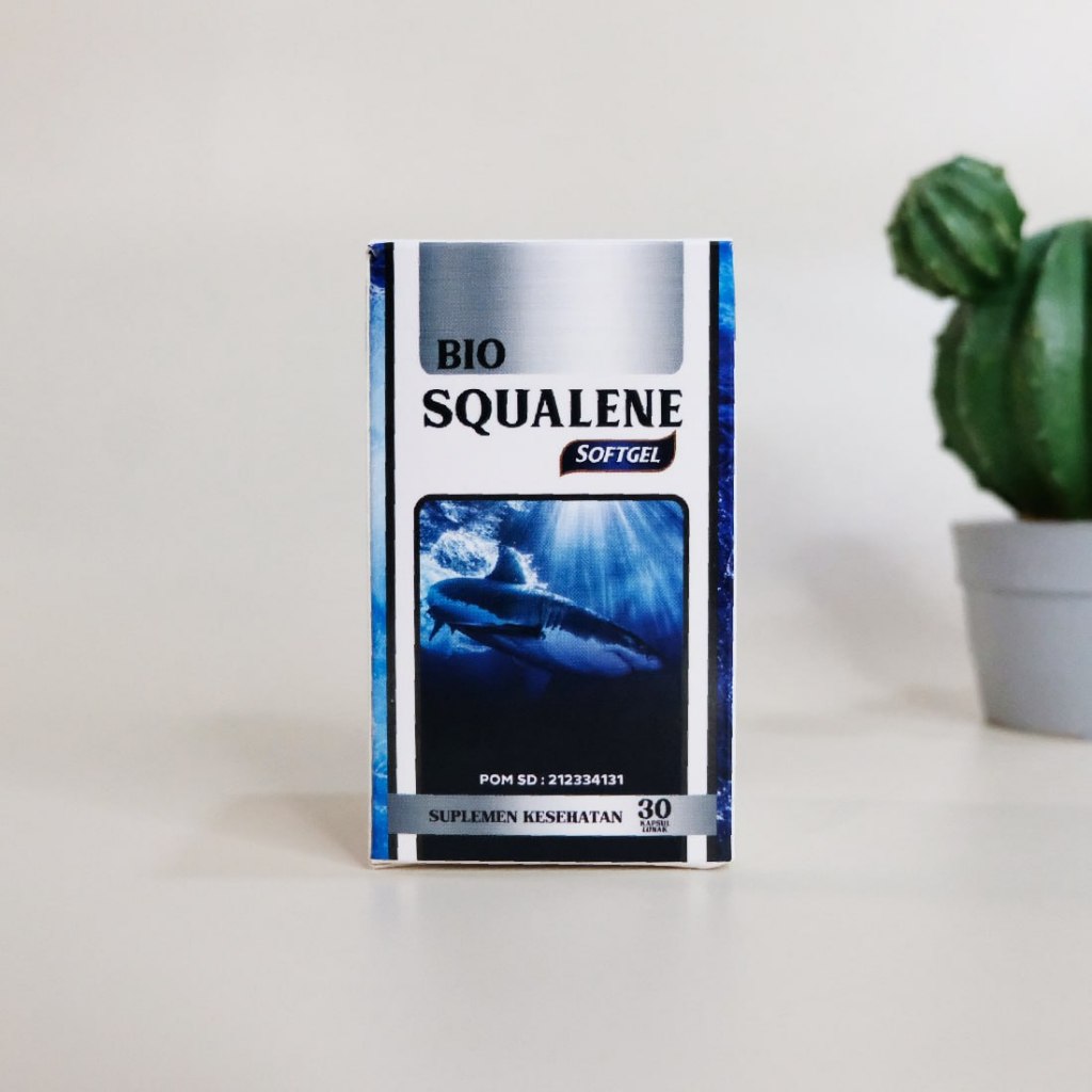Bio Squalene Softgel Minyak Hati Ikan Hiu Omega 3 6 9