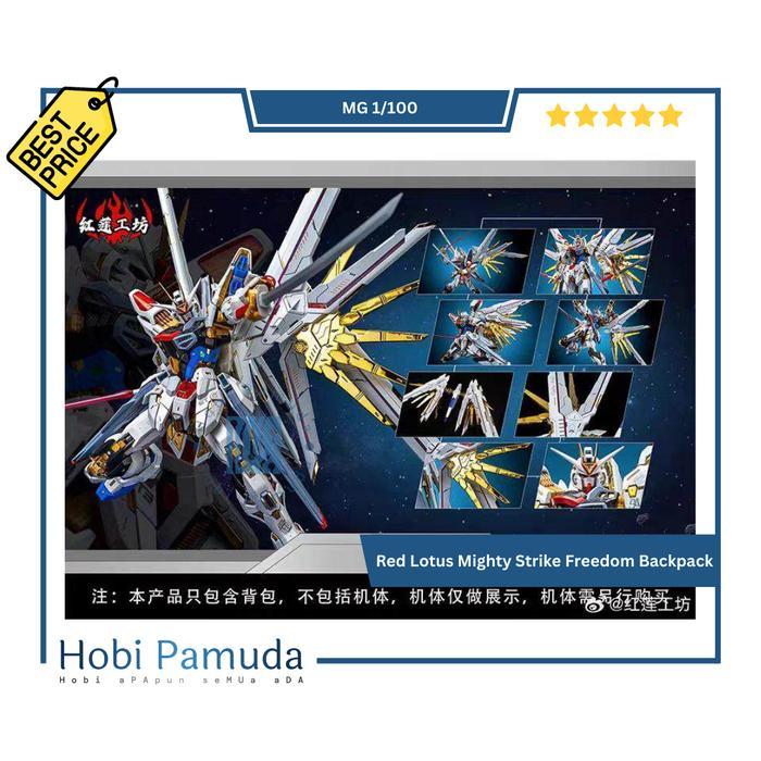 Proud Defender Backpack Mighty Strike Freedom RED LOTUS MGEX MG Strike Freedom 1/100
