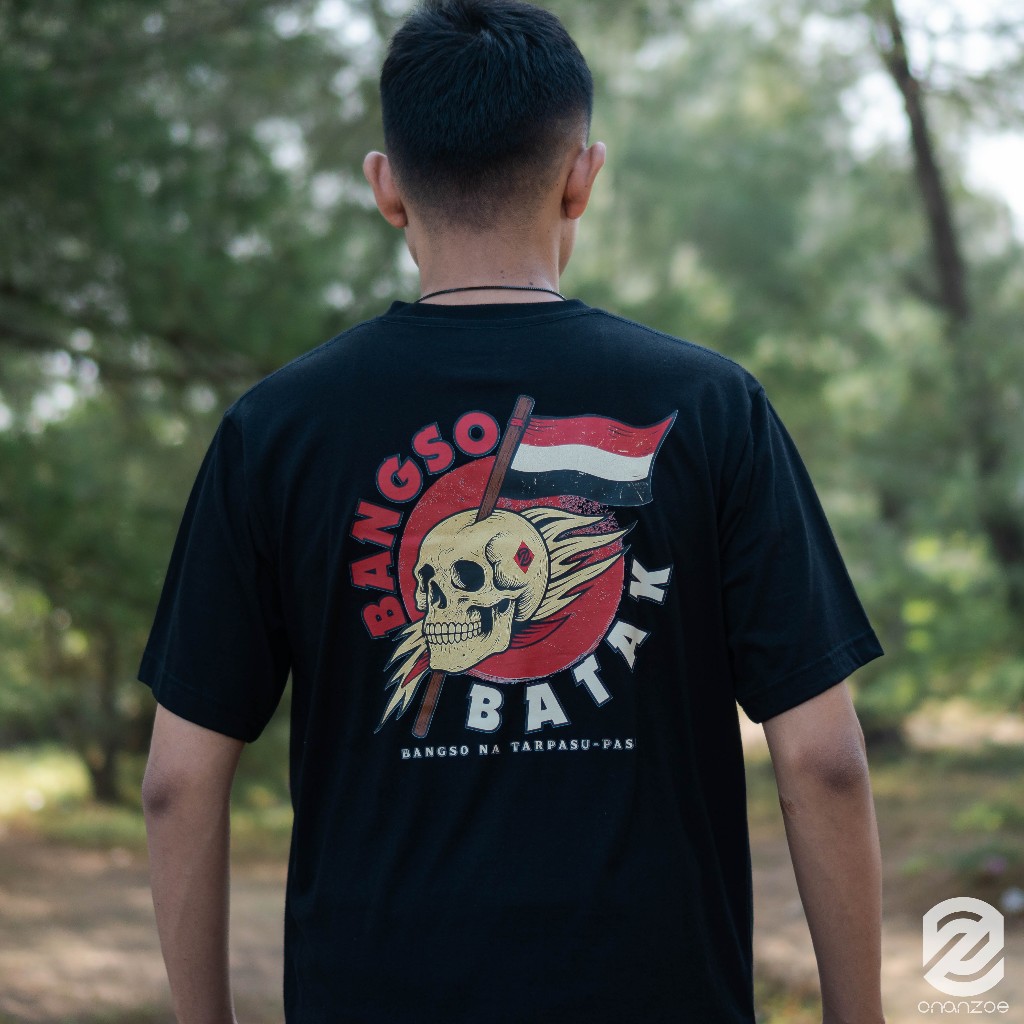 BANGSO BATAK Premium T-shirt Kaos Batak Bangso Na Tarpasu-Pasu Kaos Motif Batak Premium Onanzoe