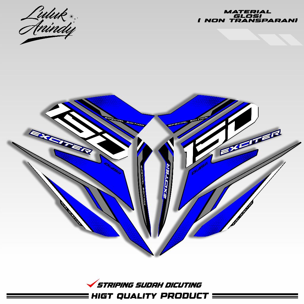 STRIPING MX KING motif exciter 150/ stripe exciter 150/ stripe y15zr