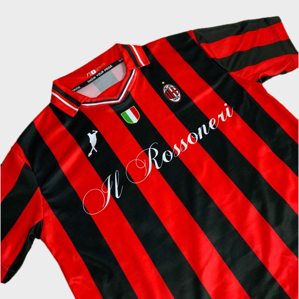 jersey rabona vintage fantasi AC MILAN /jersey fantasi /jersey retro/jersey vintage/jersey club vint