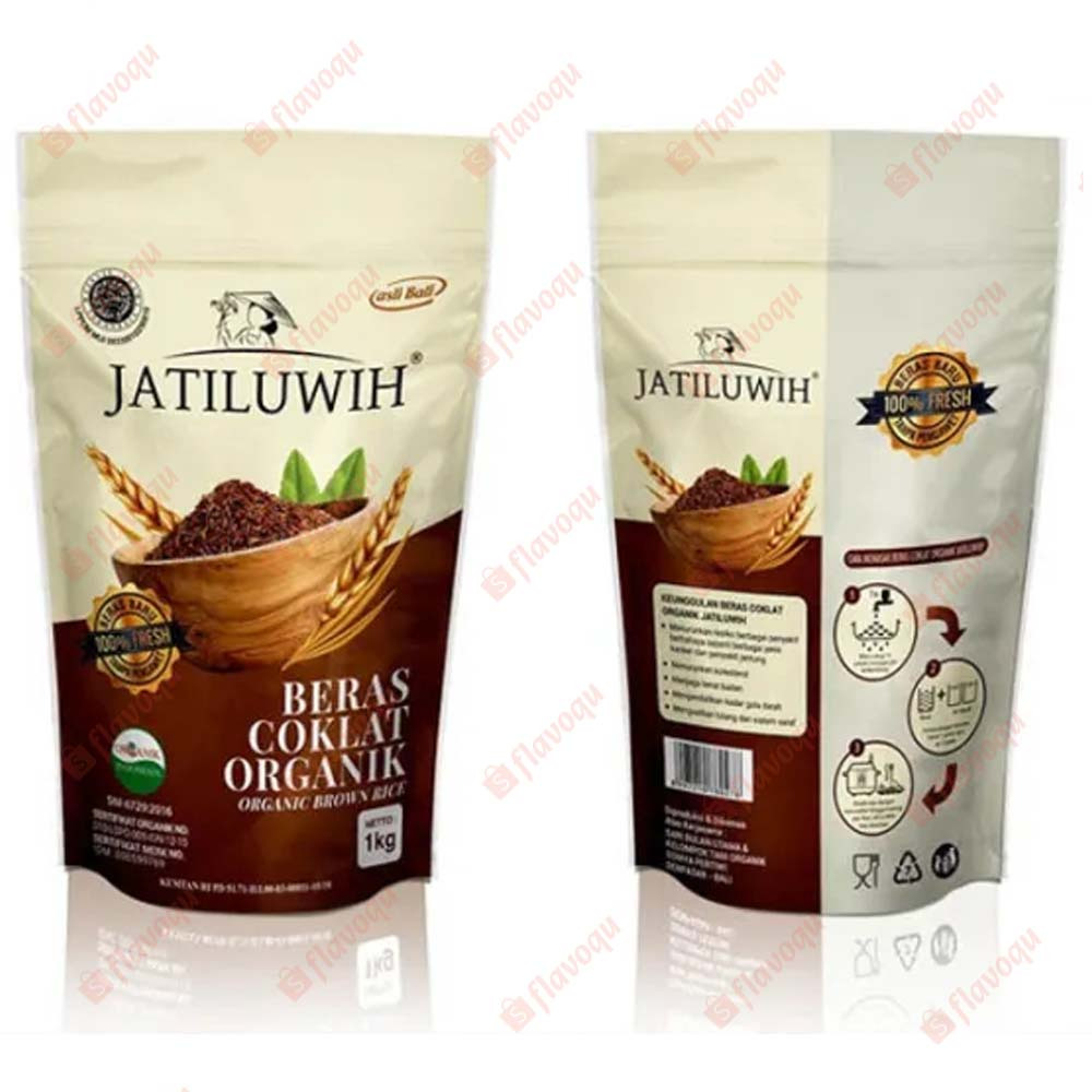 

Jatiluwih Beras Coklat Organik 1Kg / Mutuku Beras Coklat Beras Premium