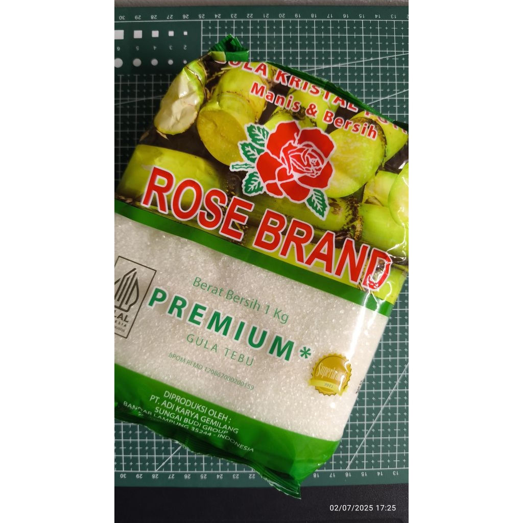

Gula Rosebrand 1Kg