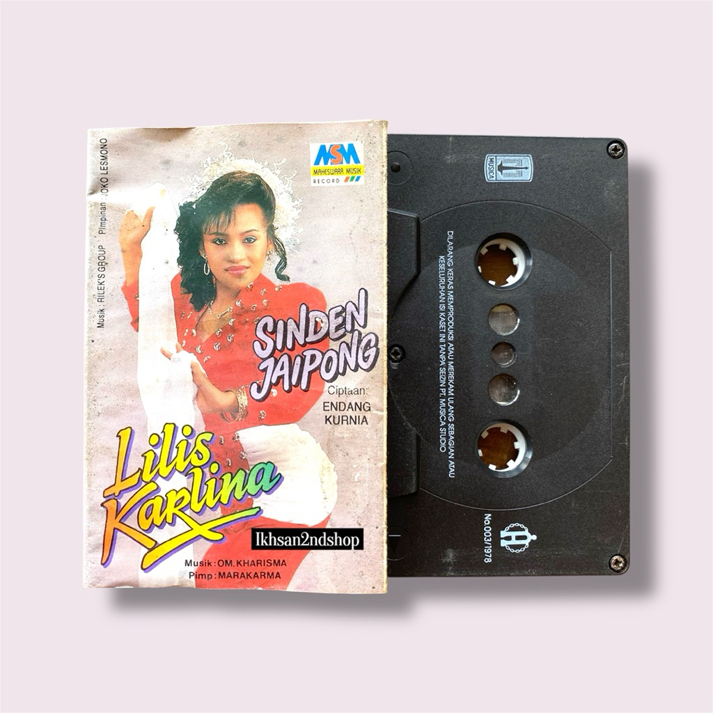 Kaset Pita Lilis Karlina - Sinden Jaipong