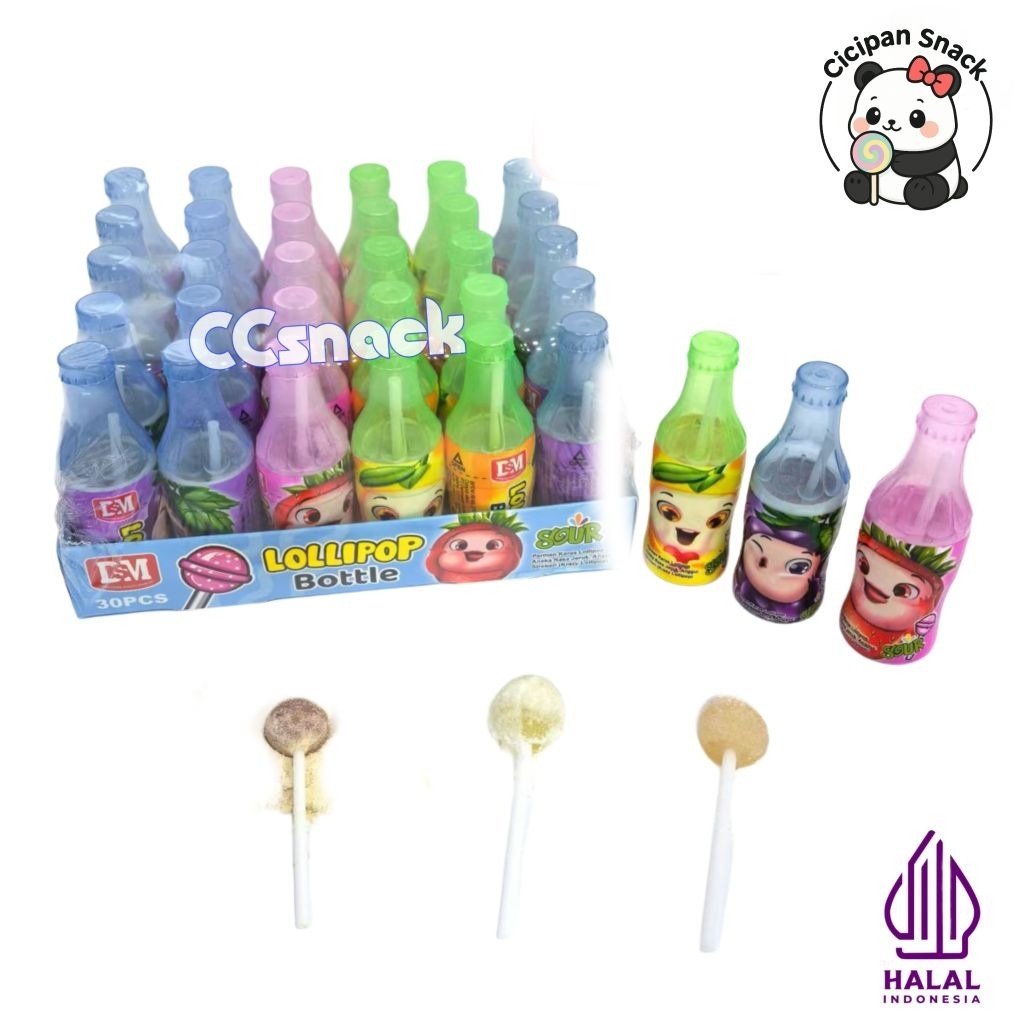 

DSM LOLIPOP BOTTLE SOUR BOX ISI 30