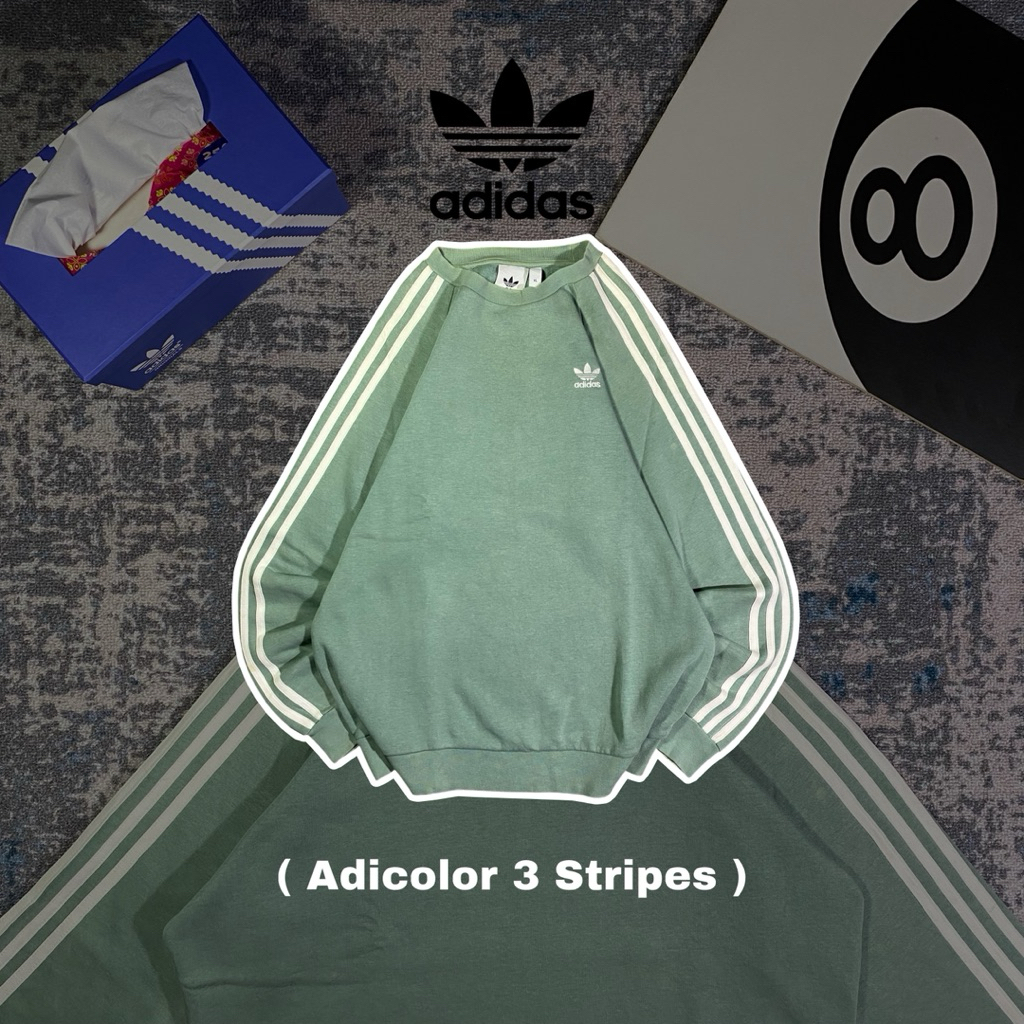 Crewneck Adidas 3 Stripes