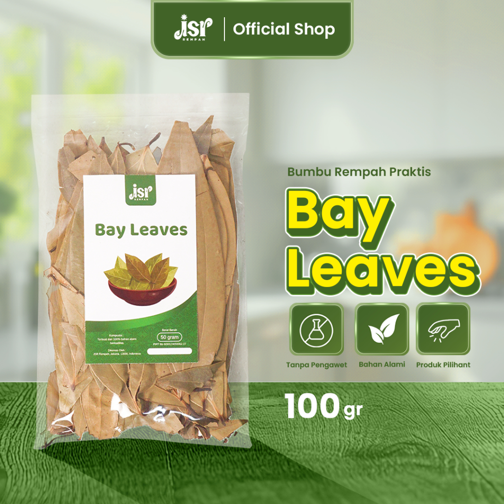 

Jsr Rempah Bay Leaves Daun Salam Turki 50 Gram