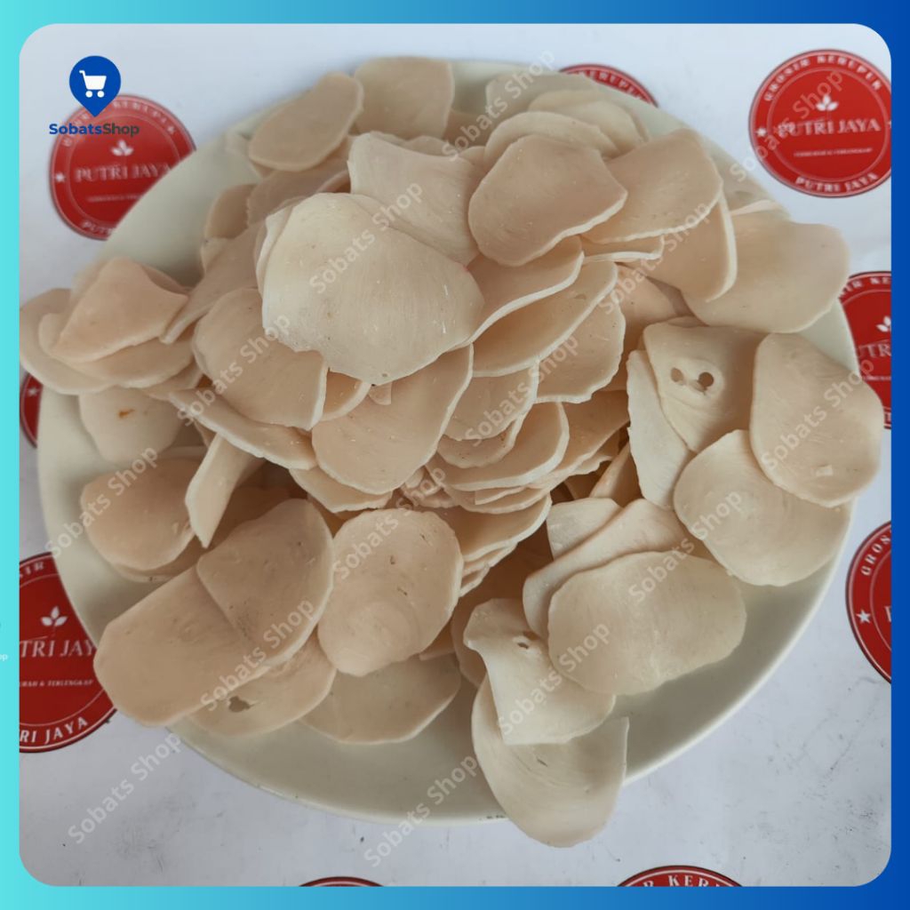 

1 KG Kerupuk Ikan Tenggiri Bulat Mentah Enak Dan Gurih Cocok Untuk Di Goreng/Seblak