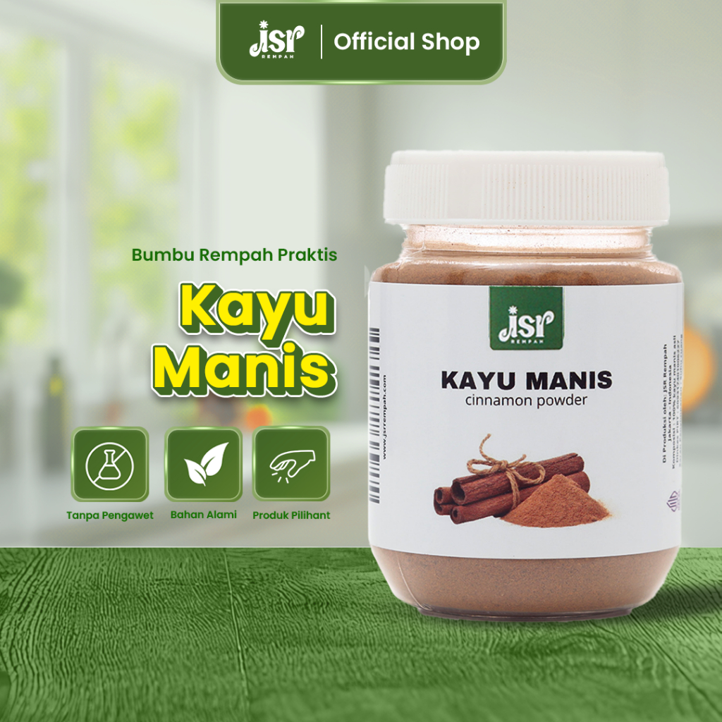 

Jsr Rempah Kayu Manis Bubuk 100 Gram