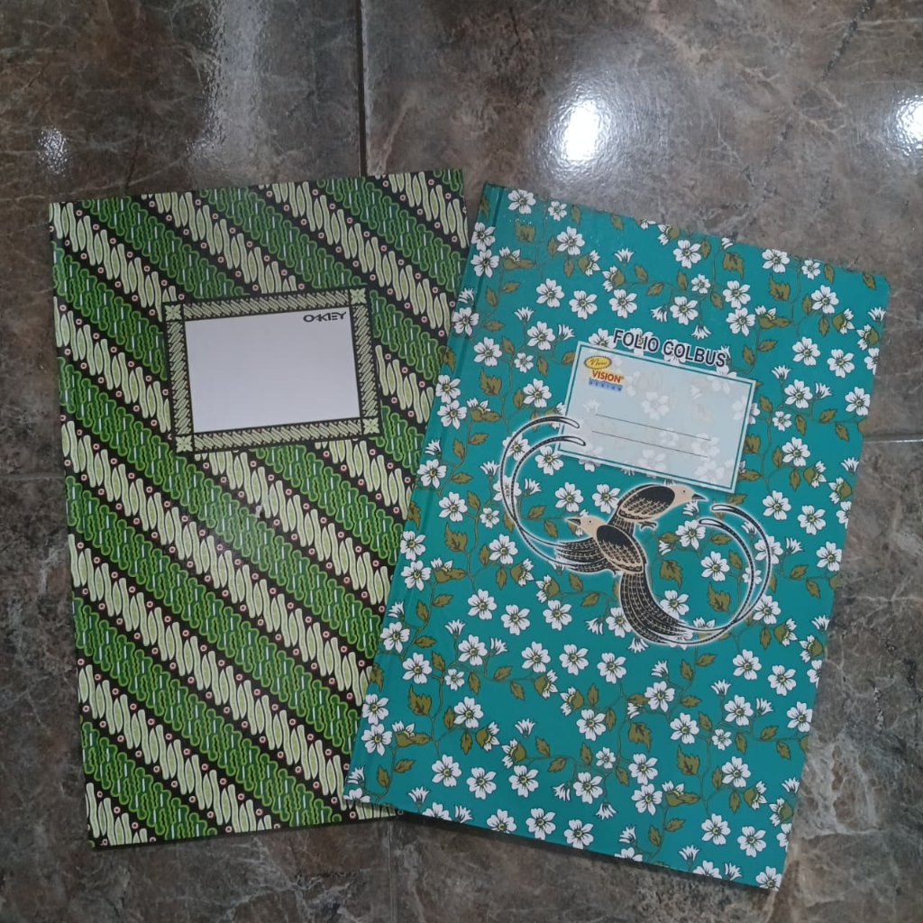 

JUAL BUKU FOLIO HARD COVER VISION OKEY ISI 50 LEMBAR TERMURAH