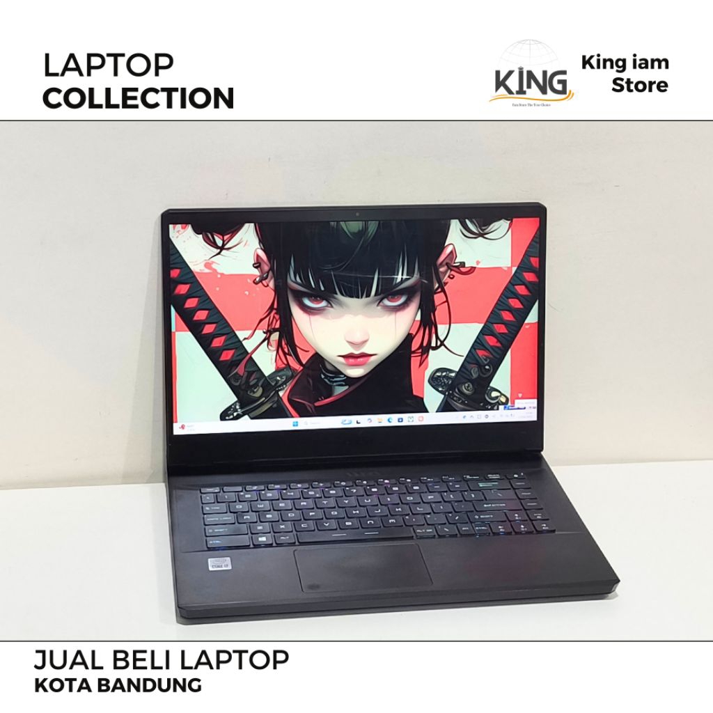 MSI GP66 Leopard i7-10870H RTX 3060 RAM 32GB | Laptop Gaming & Desain Bekas Mulus Murah