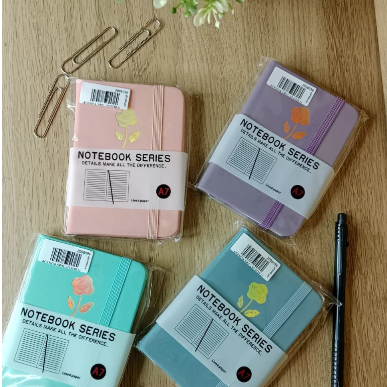 

NOTEBOOK A7 BUKU CATATAN PASTEL FLOWER AGENDA 5801-20 FOR U [2006096]