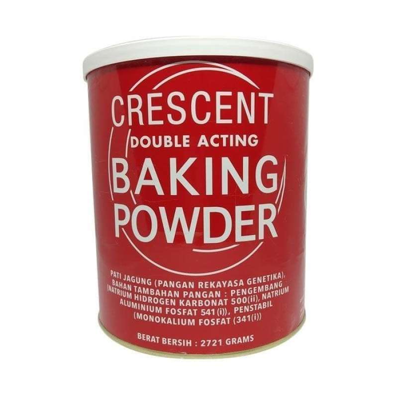 

Crescent Double Acting Baking Powder 2.721gr Impor Malaysia