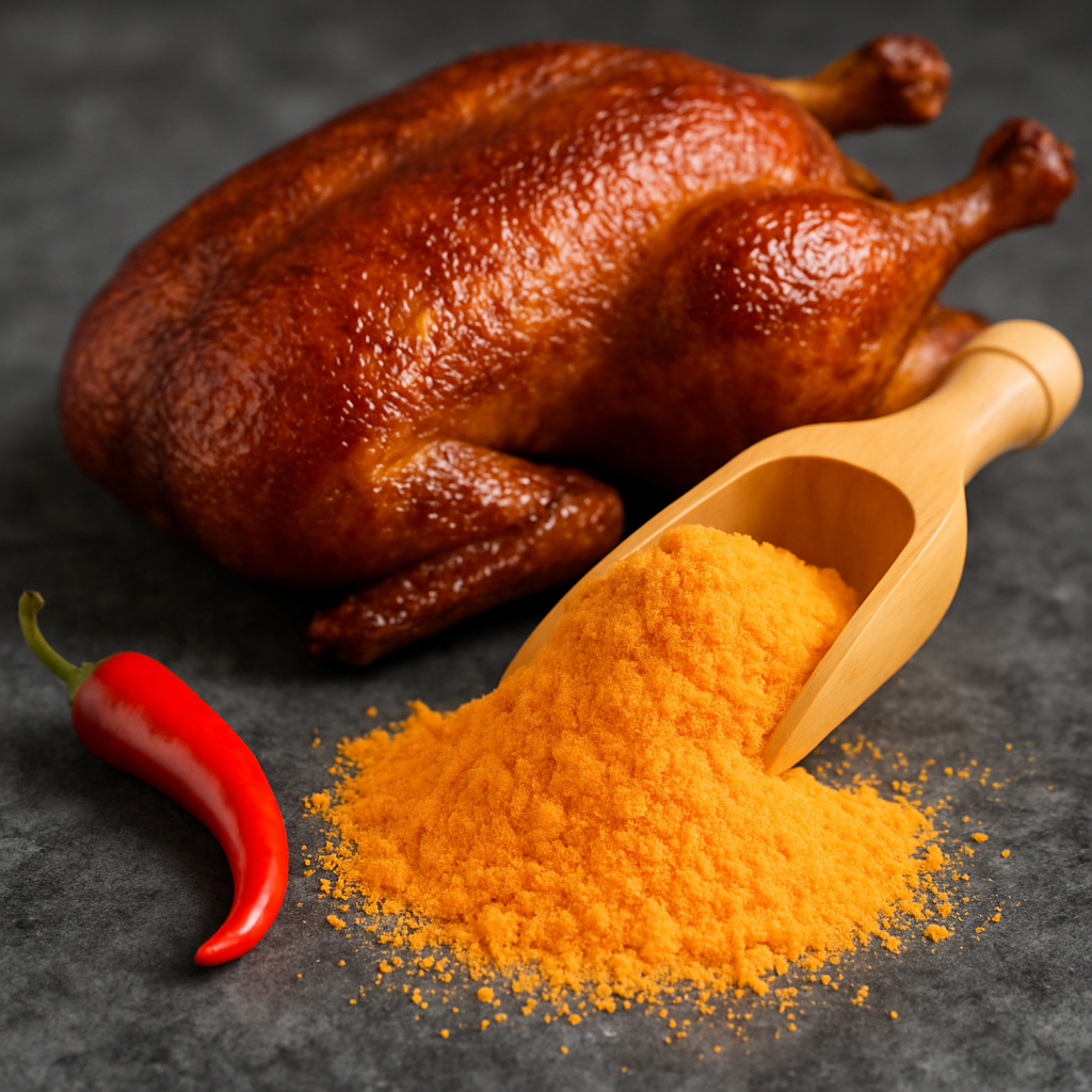 

Bubuk Tabur Rasa bebek bakar Pedas Non MSG orange 100Gr Bumbu Serbaguna Spicy Duck Seasoning Powder