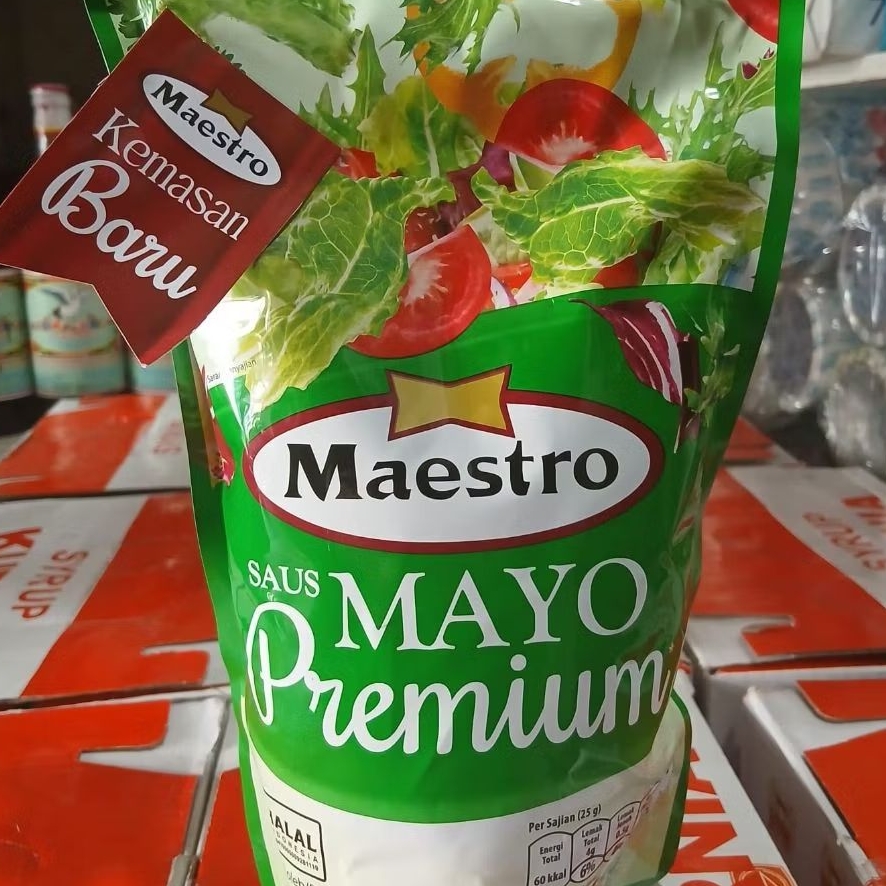 

Maestro Saus Mayo Premium Kemasan Baru - 1 Kg