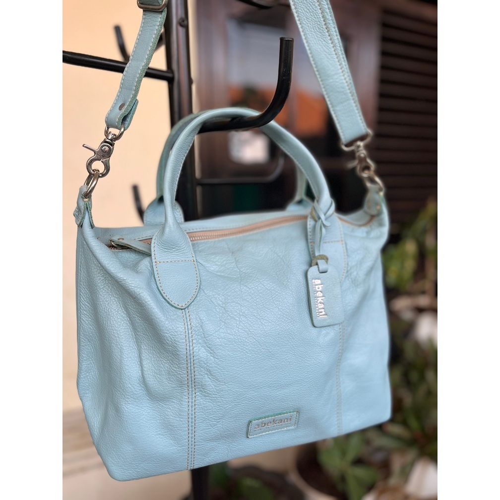 Tas Kulit Wanita ABEKANI CBAG Non Flap Hand Bag dengan Tali Panjang Ukuran Medium