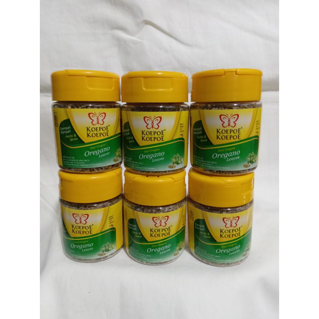 

Koepoe Koepoe Daun Oregano 14gr ( 1 pack isi 6 pcs)