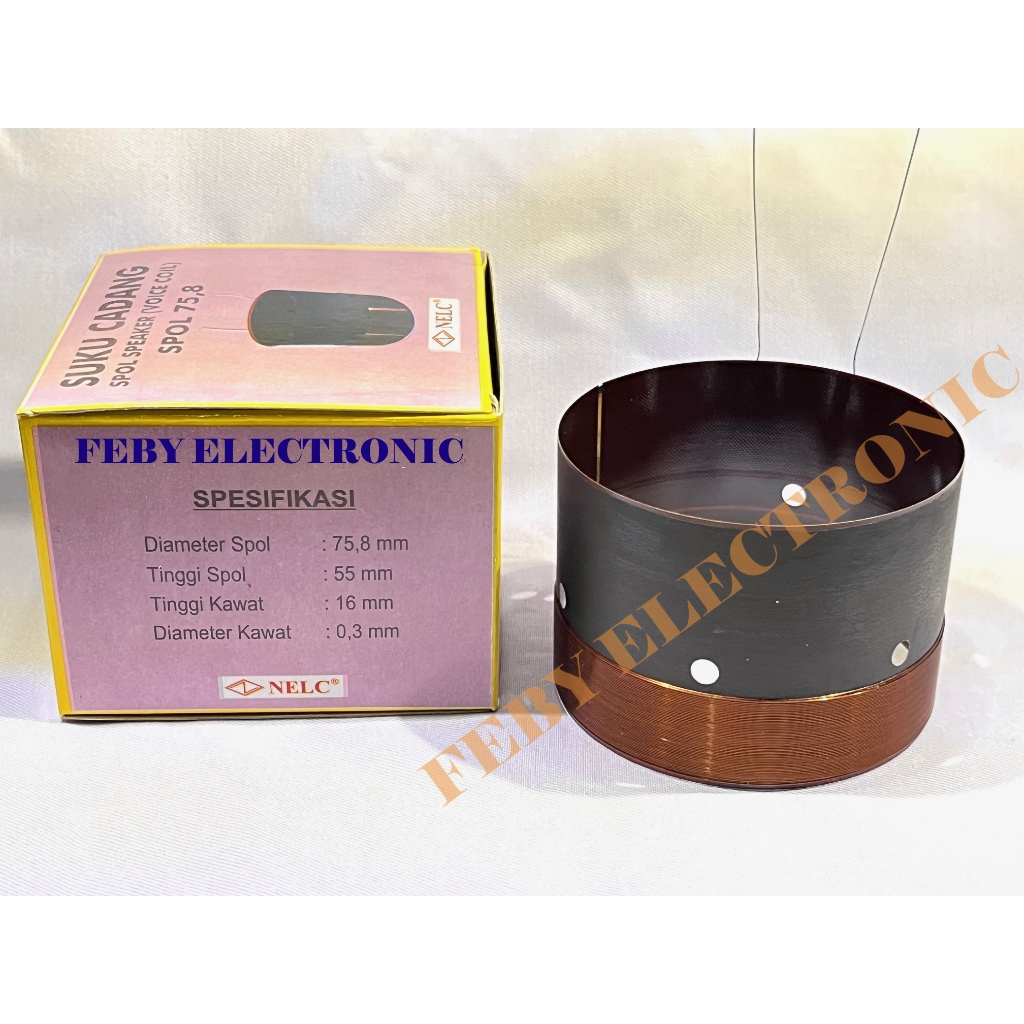 Spol Speaker 75,8 mm spul spool voice coil