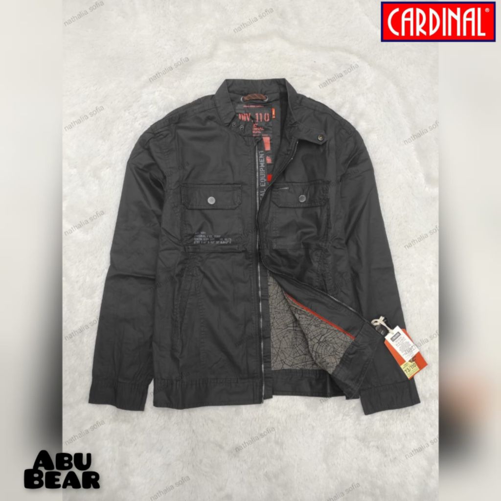 CARDINAL JAKET PRIA 100% ORIGINAL / JAKET KANVAS PRIA / JAKET CARDINAL / JAKET CARDINAL PRIA