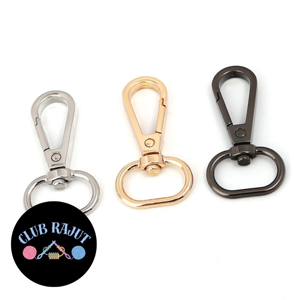 Club Rajut- 1PCS Kait Tas Lonjong / Pengait Tas Lonjong / Cantolan Kait Tas