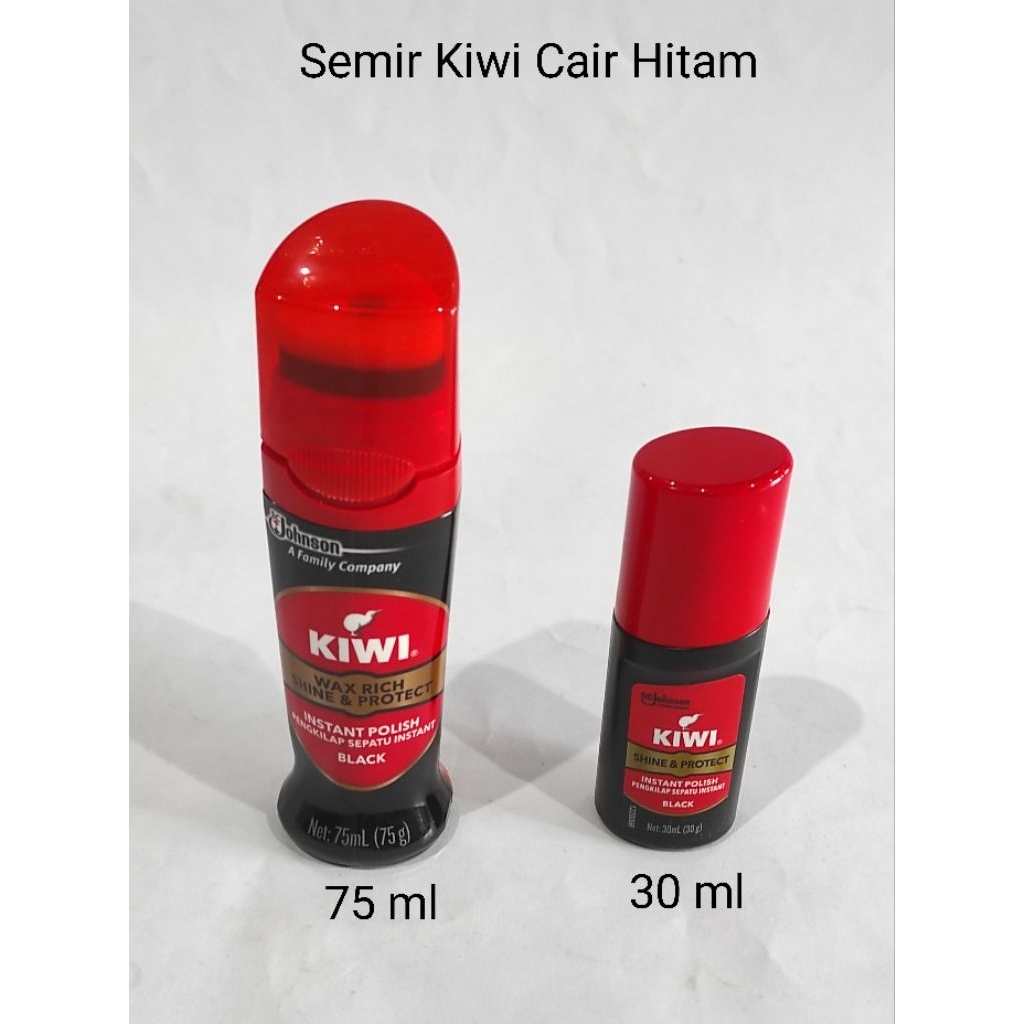 Kiwi Semir Sepatu Cair Hitam(Perpcs)