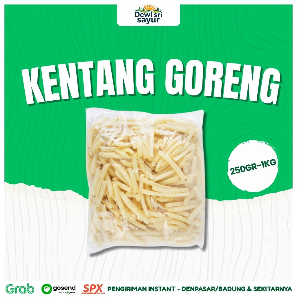 

Kentang Goreng 250gr-1kg – Dewi Sri Sayur