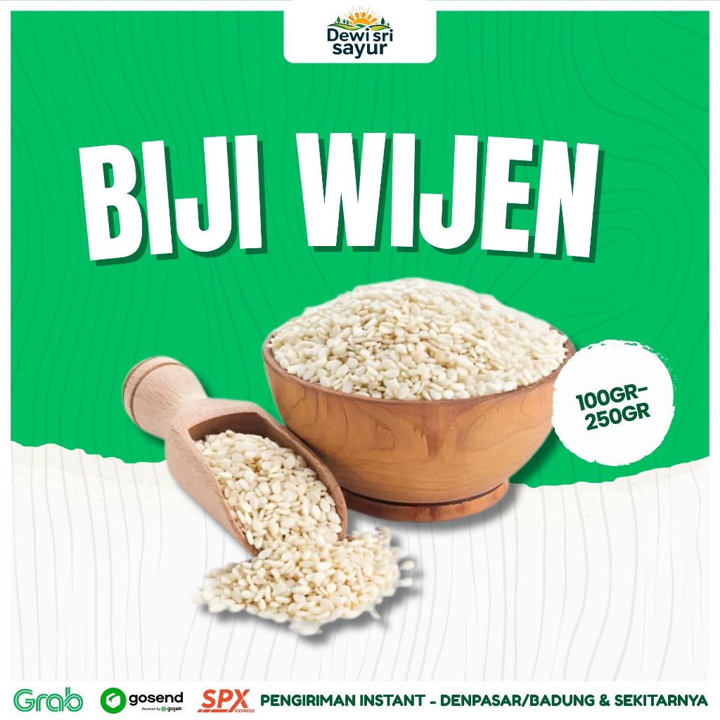 

Biji Wijen 100gr-250gr – Dewi Sri Sayur
