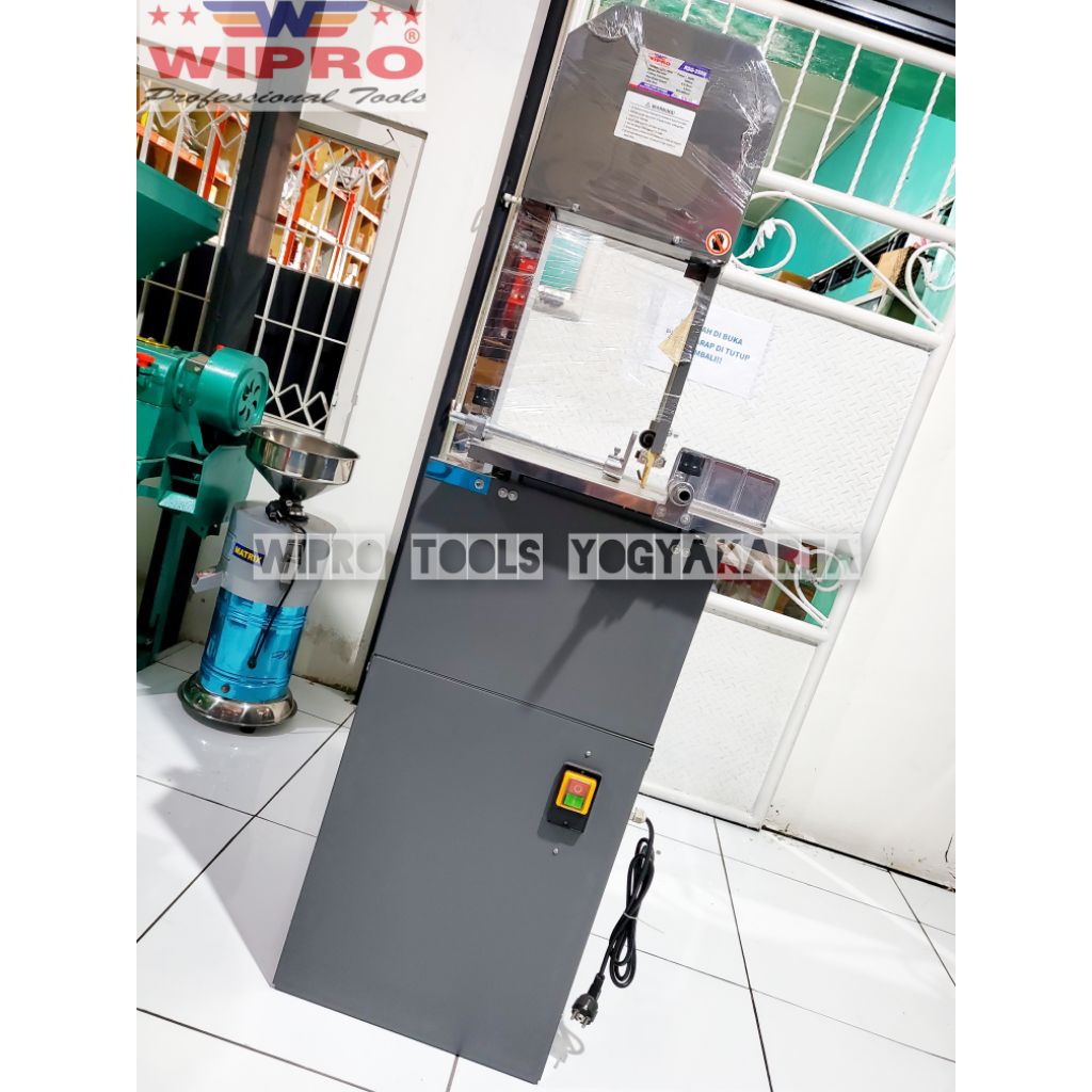 Wipro Mesin Potong Daging Meat Seat Saw 10" RDQ-250N / Table Meat Bone Saw + Penggiling Daging Wipro