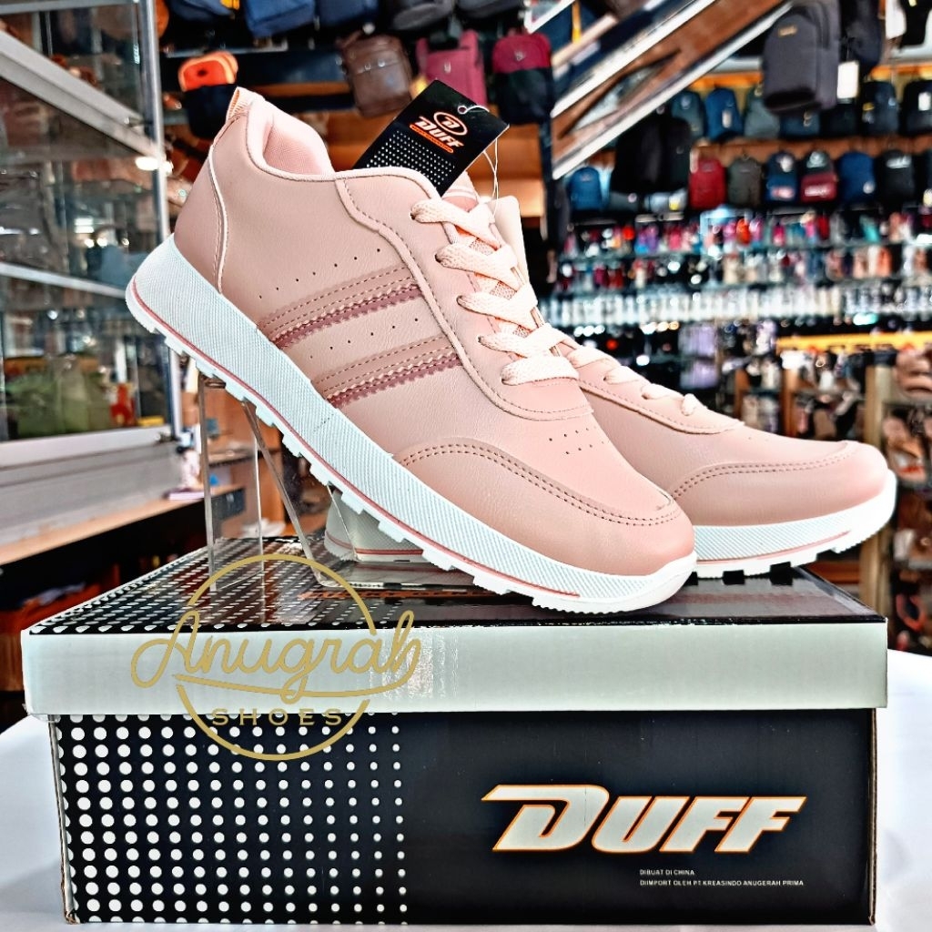 SEPATU DUFF SNEAKERS MITLAS - PINK || DUFF BNIB
