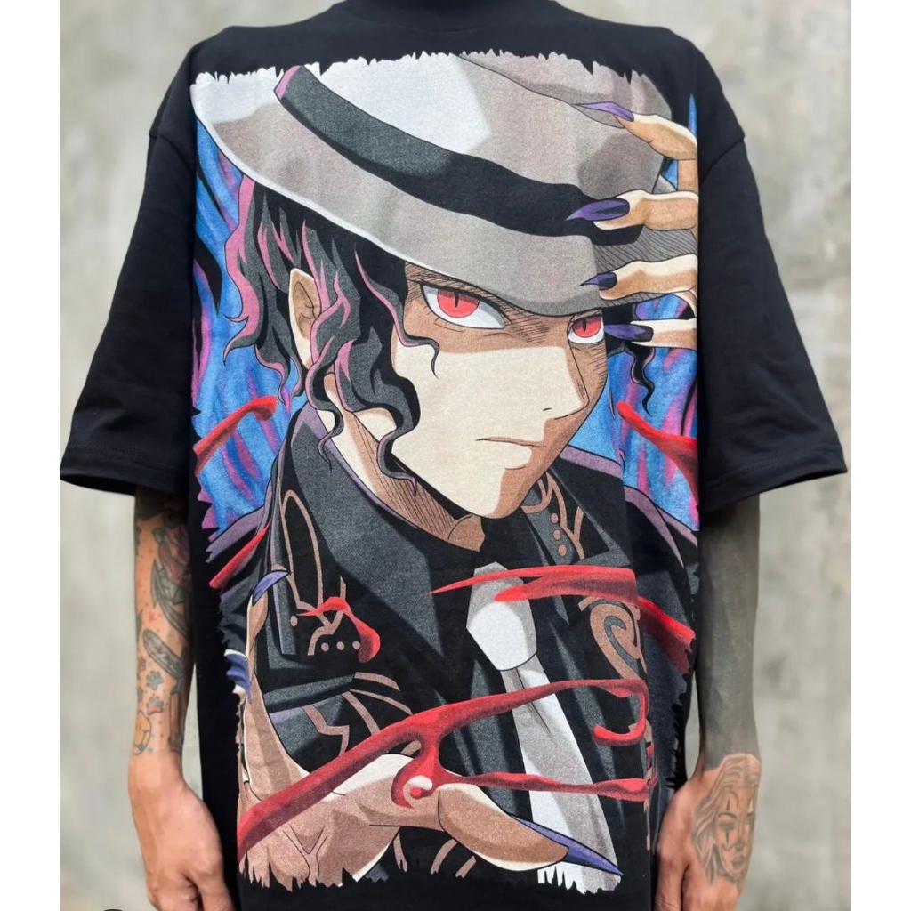 Kaos Bootleg Demon slayer Muzan Kibutsuji