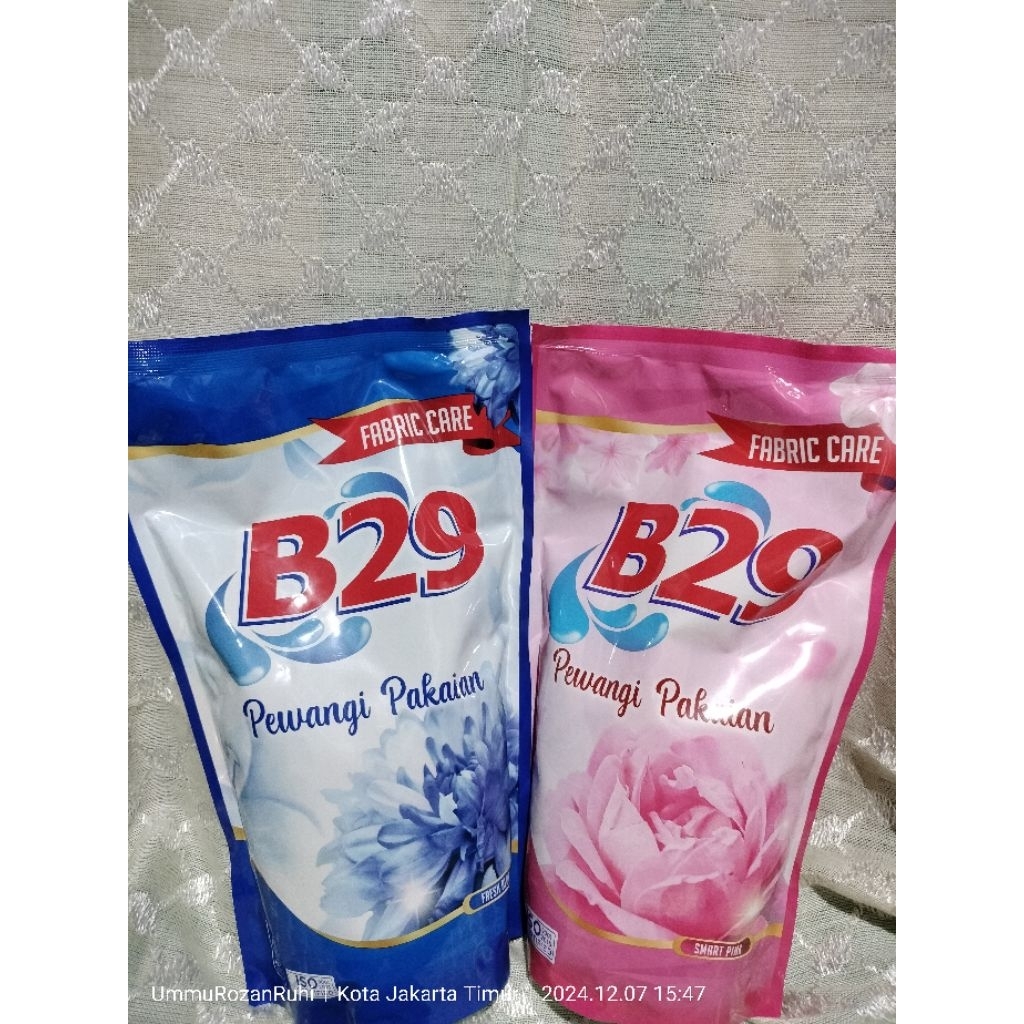 B29 Pewangi Pakaian 750ml – Pelembut & Pengharum Pakaian