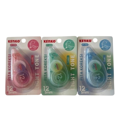 

Correction Tape Kenko CT-908 Light Tone (Pcs)