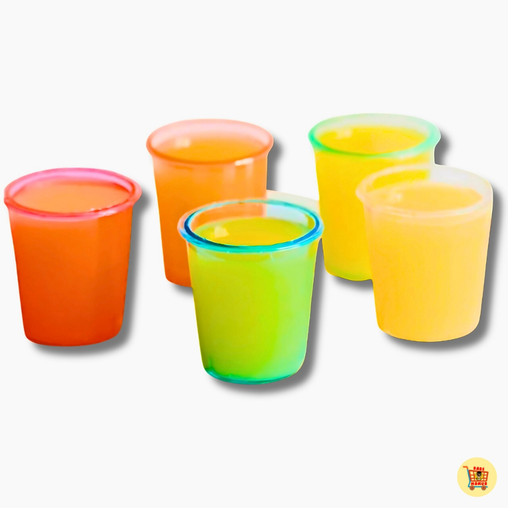 Ccp Gelas Sloki Plastik 29Ml Gelas Takar Mini Plastik Gelas Perjamuan Gelas Tester Dessert / Gelas