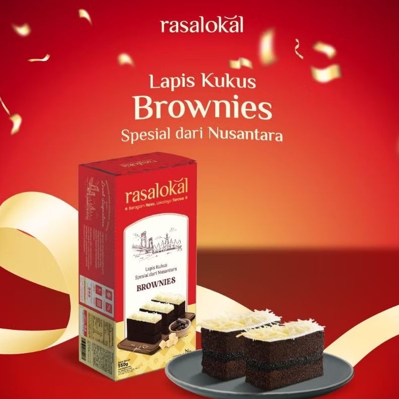 

Lapis Kukus Brownies Rasa Lokal | Spesial dari Nusantara | Brownies