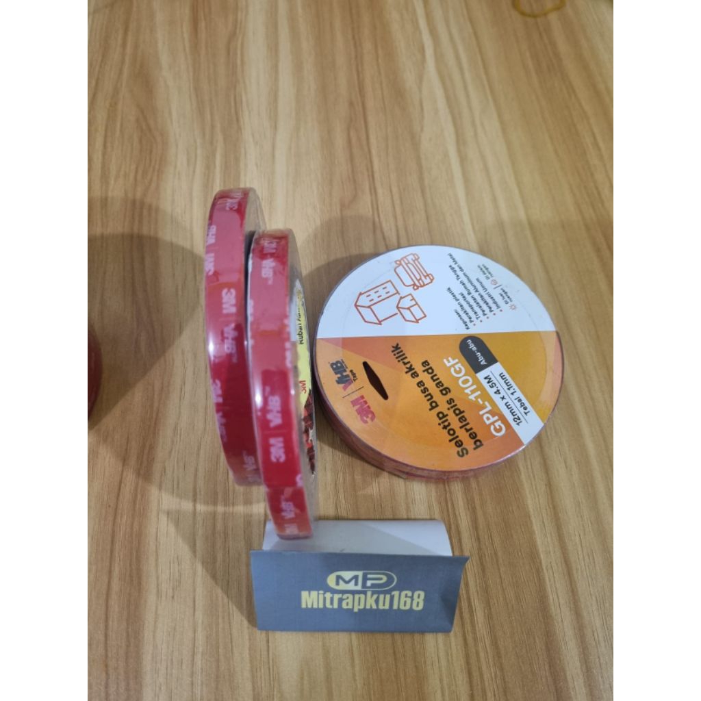 

Double Tape VHB 3M ORIGINAL Busa Perekat