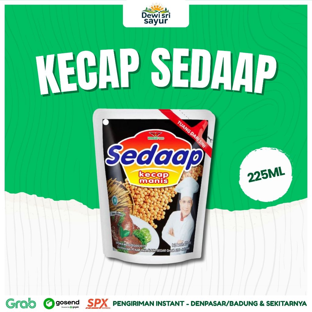 

Kecap Sedaap 225ml – Dewi Sri Sayur