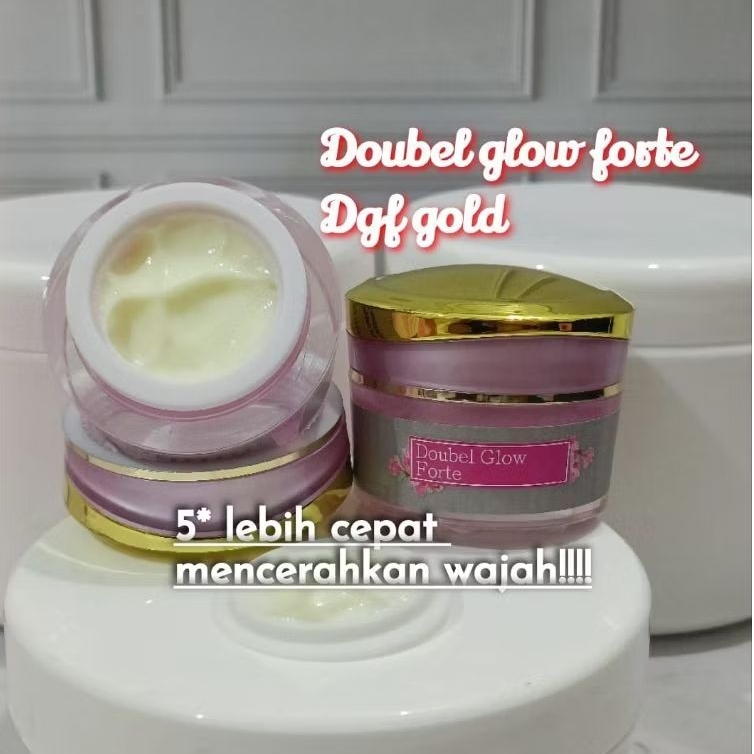 Doubel glow forte cream malam glowing