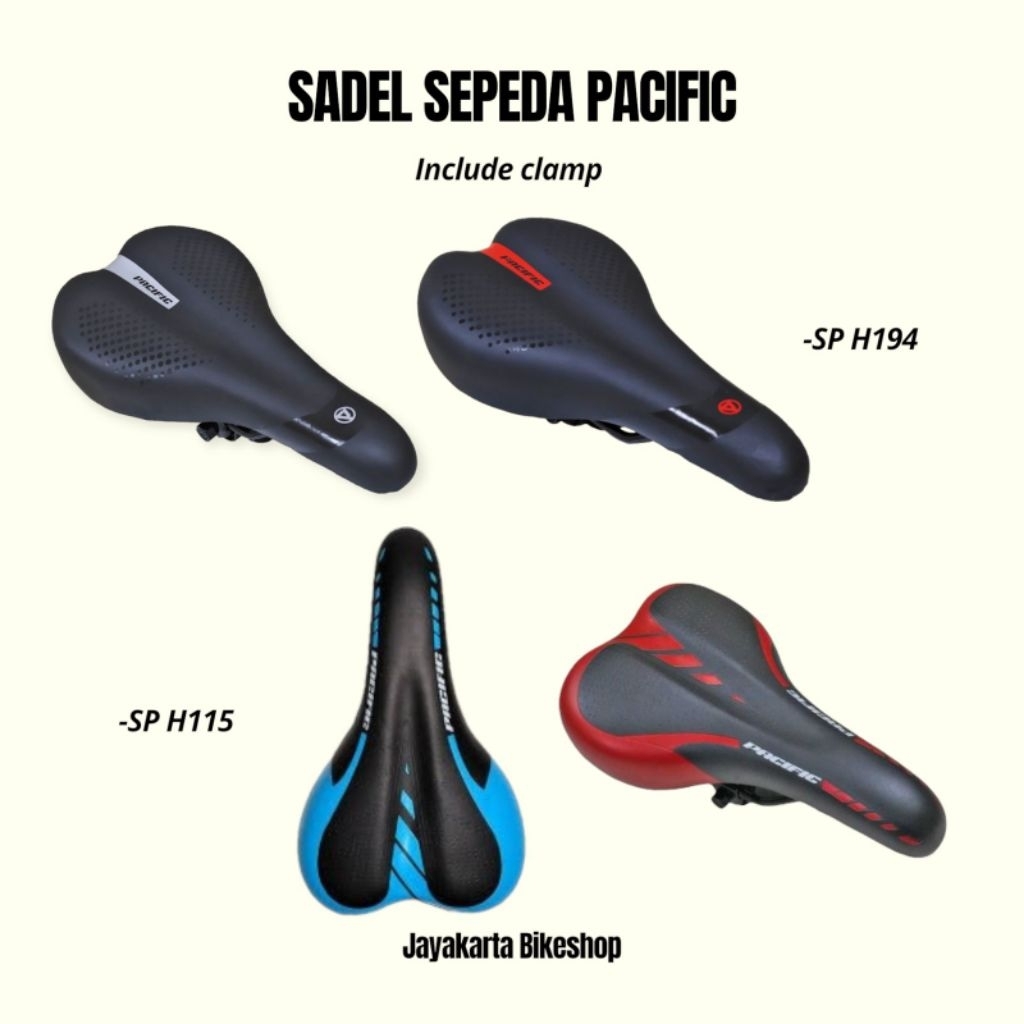 SADEL SEPEDA UNIVERSAL PACIFIC SP H194 SP H115 ORIGINAL BARU
