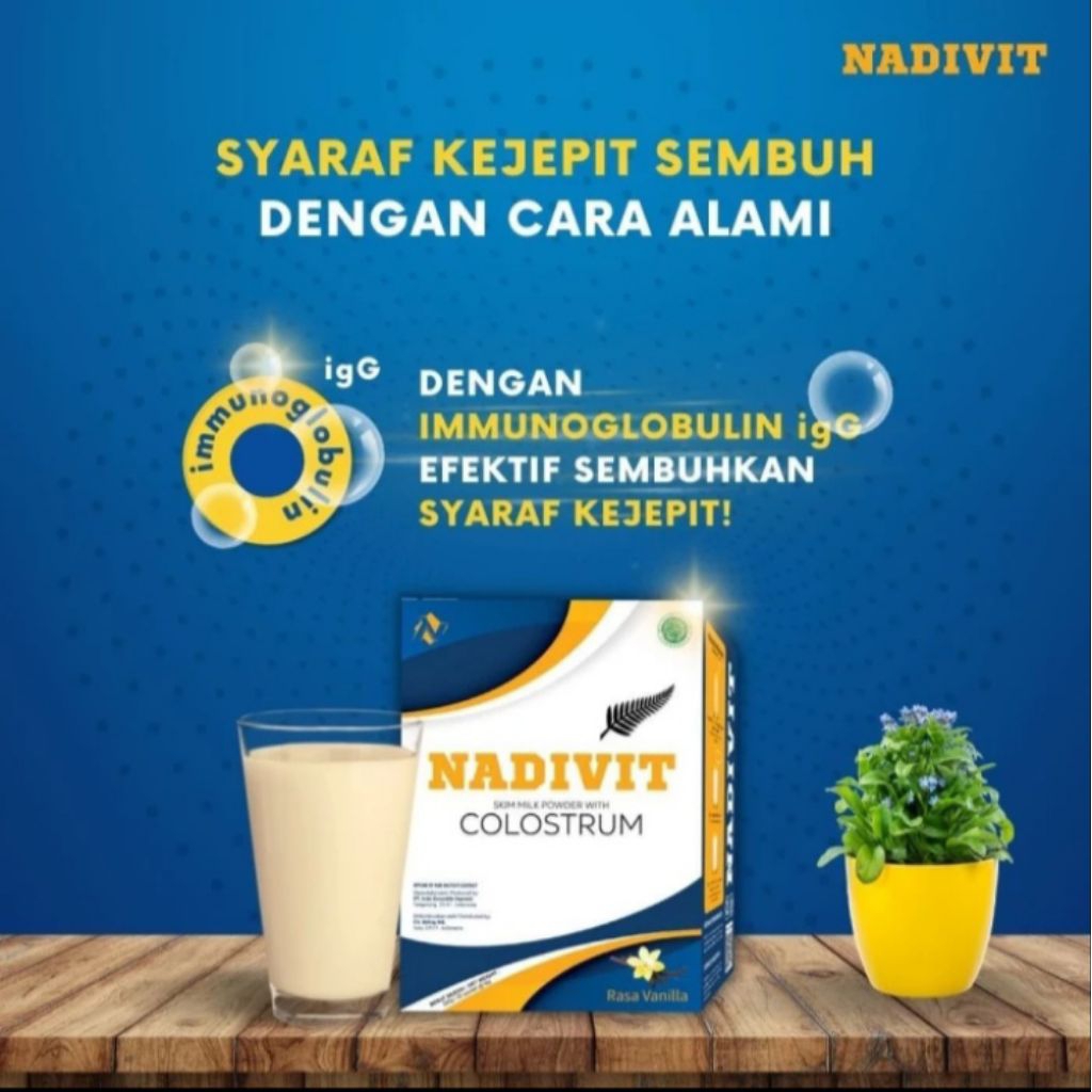

Terlaris_ Susu Nadivit Colustrum Original Susu Import Asli 20 Sachet 1 Box