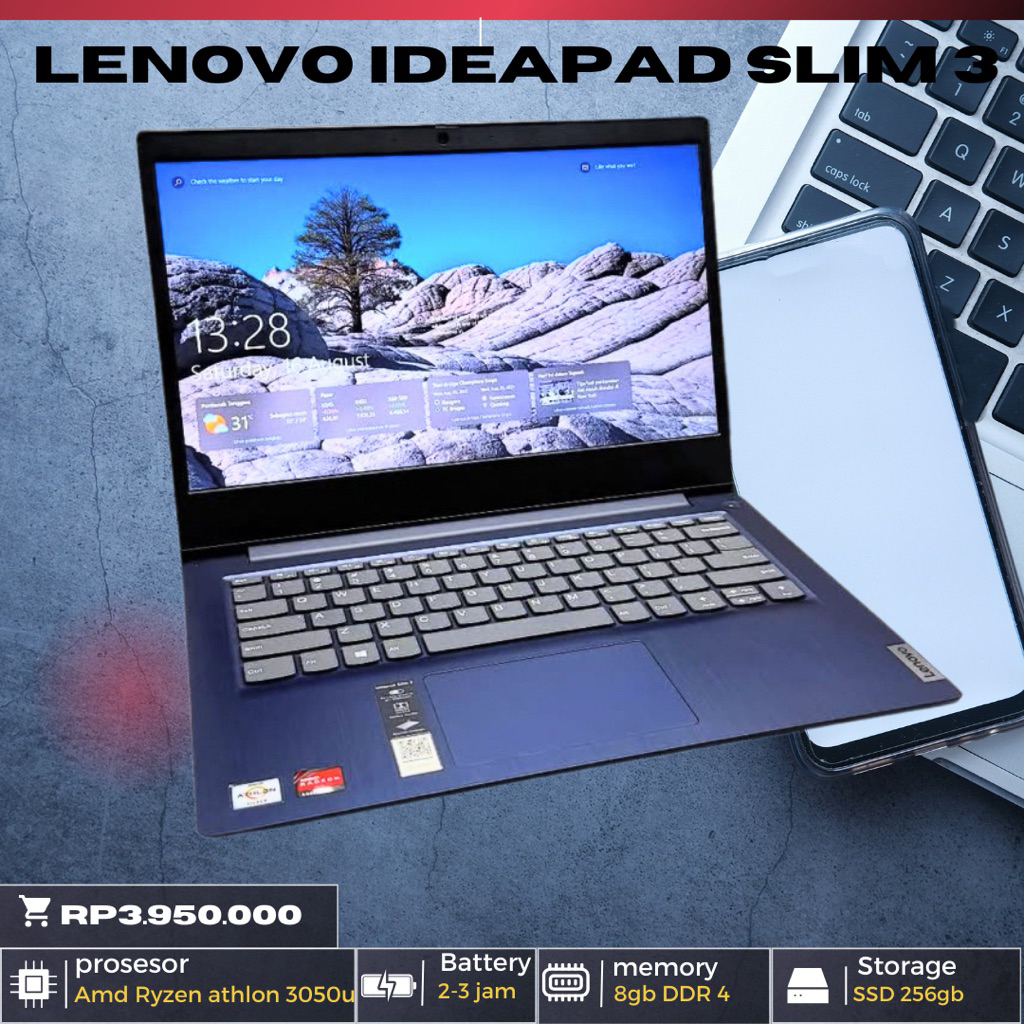 laptop lenovo ideapad slim 3
