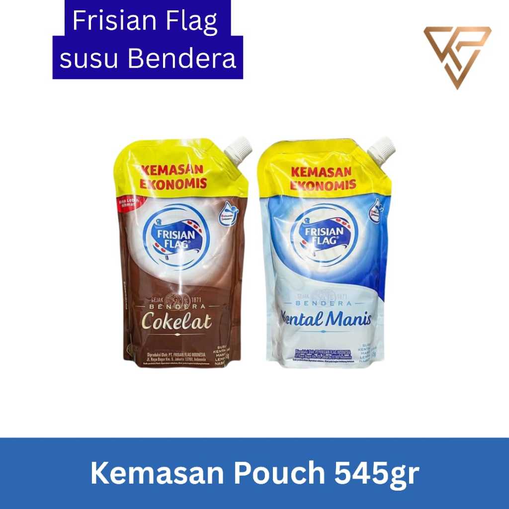 

SUSU KENTAL MANIS FRISIAN FLAG KEMASAN POUCH EKONOMIS 545 g