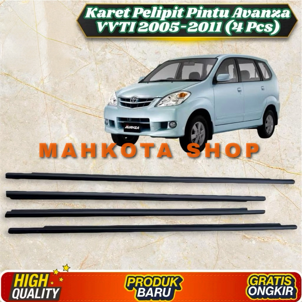 pelipit kaca luar pelipit karet kaca luar samping avanza vvti 2005-2011