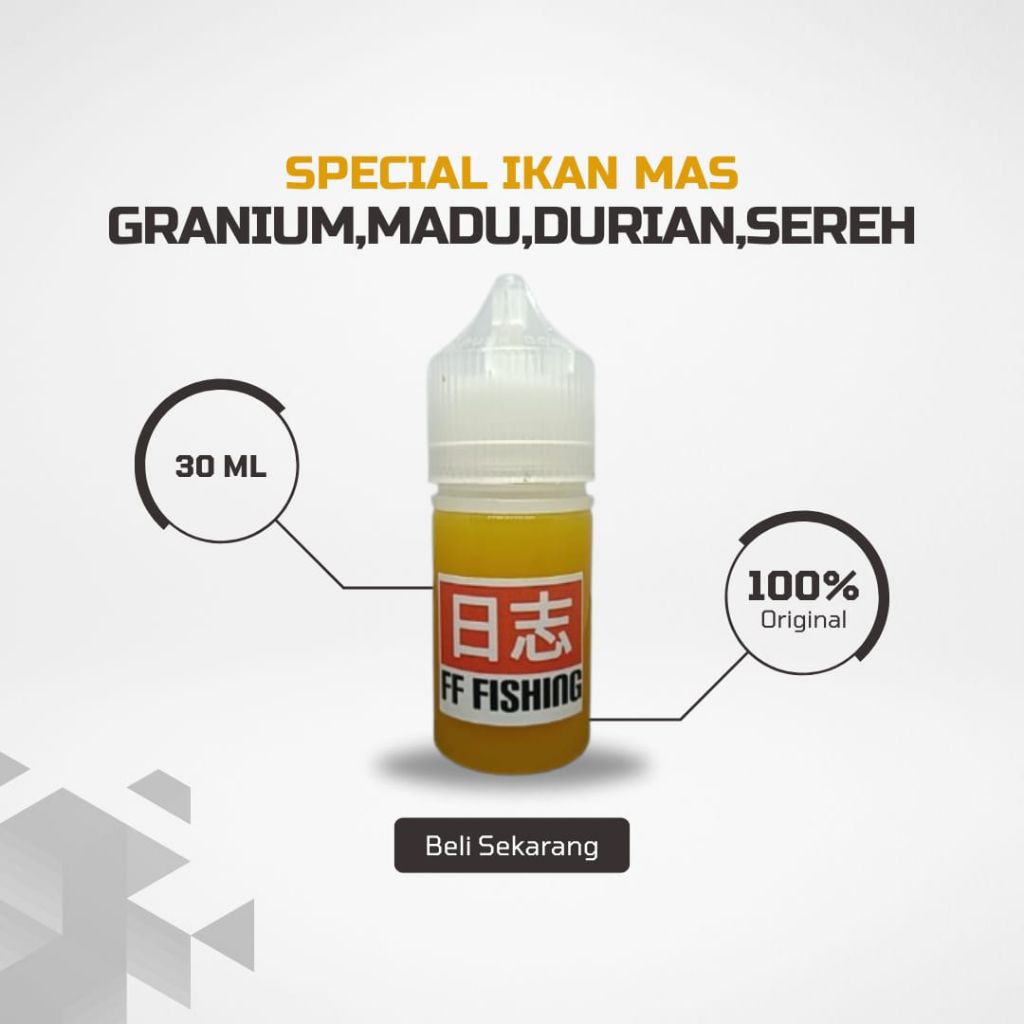ESSEN GRANIUM MADU DURIAN SEREH FF FISHING