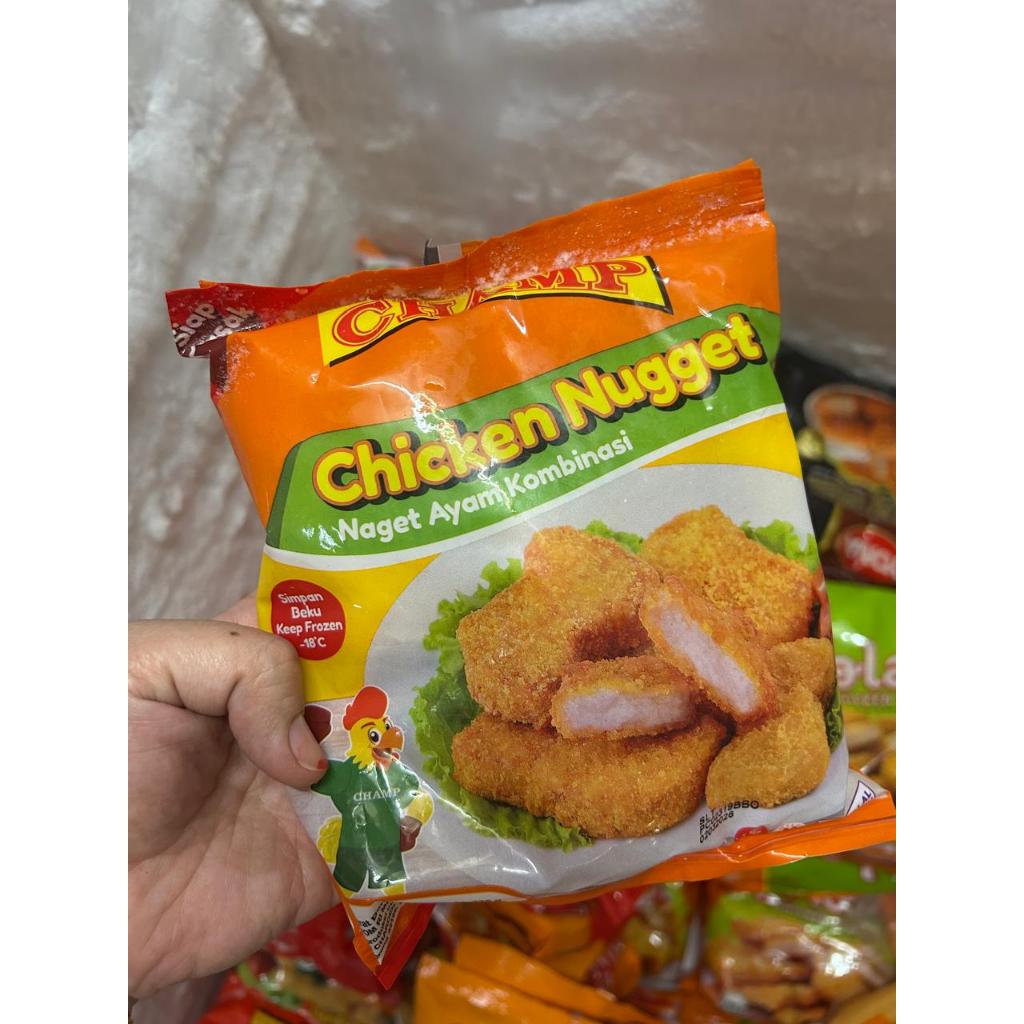

NUGGET CHAMP 250gr, NUGGET HEMATO, NUGGET MABELL, NUGGET AKUMO, NUGGET SALAM, NUGGET SAMS, NUGGET YONA MURAH DAN ENAK