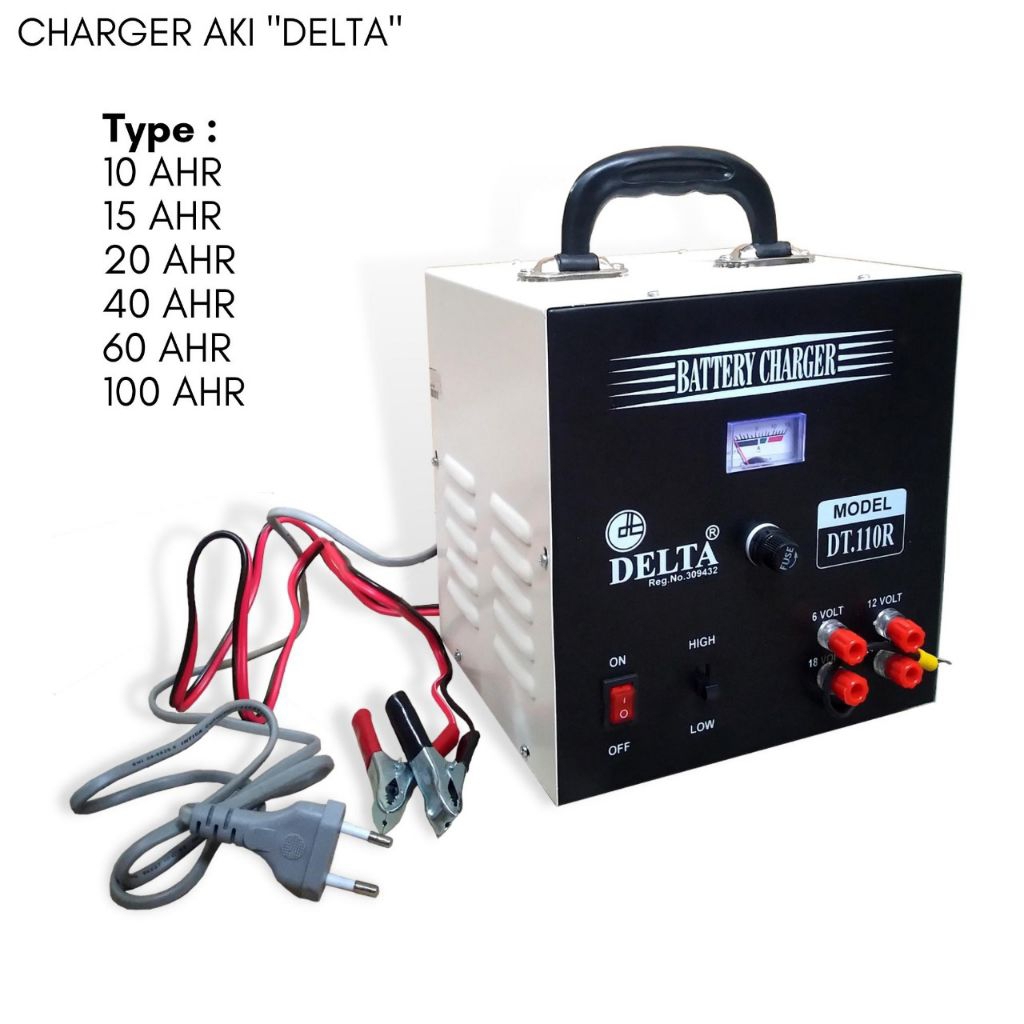 CHARGER AKI DELTA 10AMP / CES AKI / CHARGER ACCU