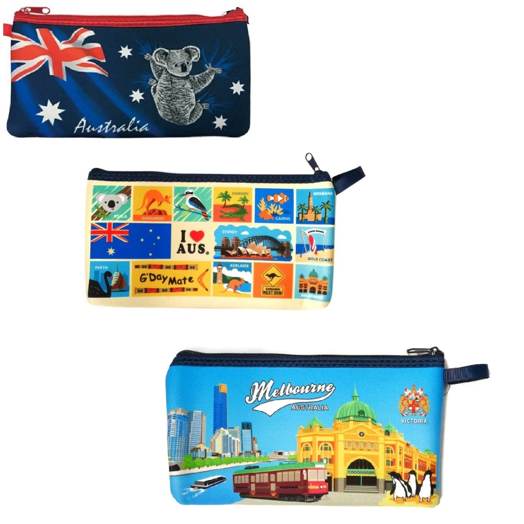 

Australia Souvenir Pencil Case Purse Coin Pouch