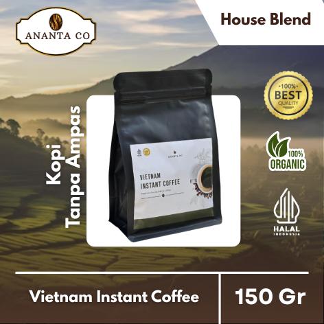 

Bubuk Kopi Instan Tanpa Ampas 150 Gram | Vietnam Instant Coffee | Ananta Co