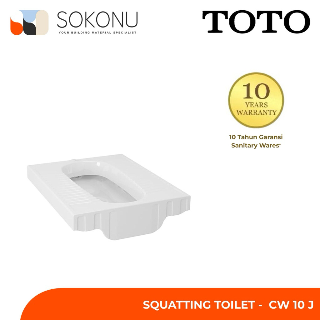 TOTO Squatting Toilet - CW 10 J