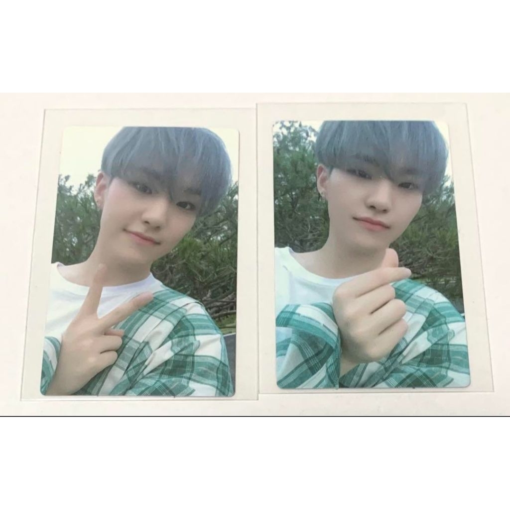 hoshi ymmd you make my day sts set the sun photocard seventeen