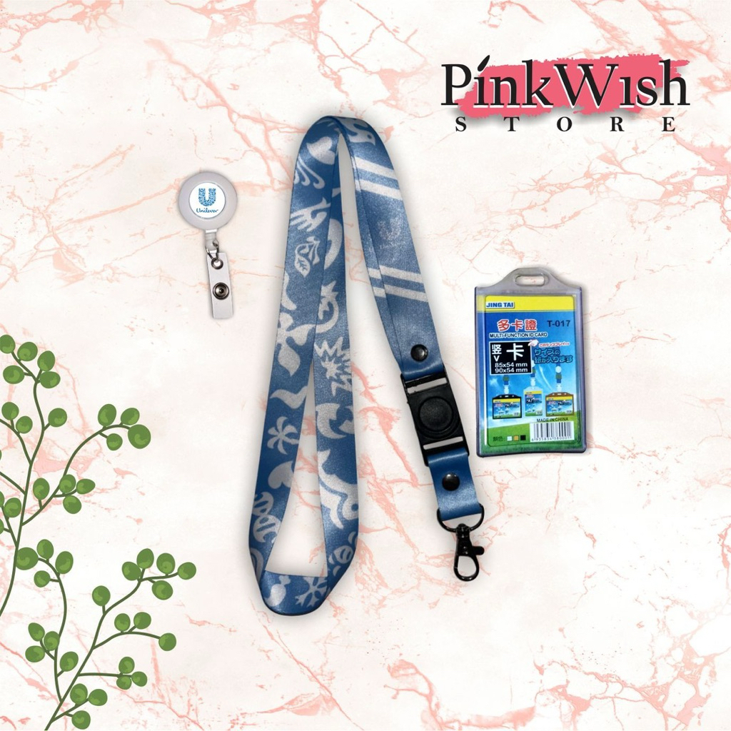 

Lanyard UNILEVER BIRU /Tali idcard UNILEVER BIRU [Ready stock] Termurah
